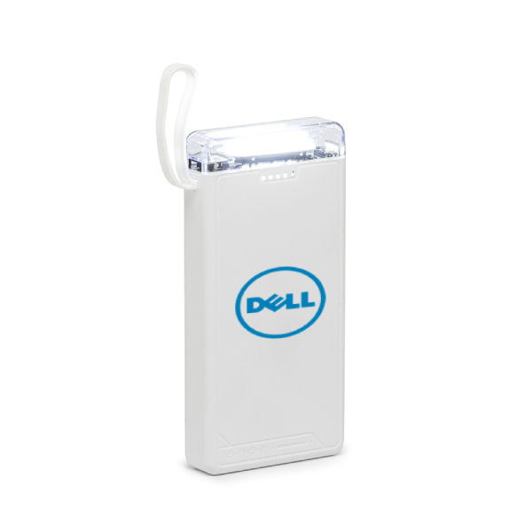 Power Bank 10.000mAh com Lanterna e Multissaídas