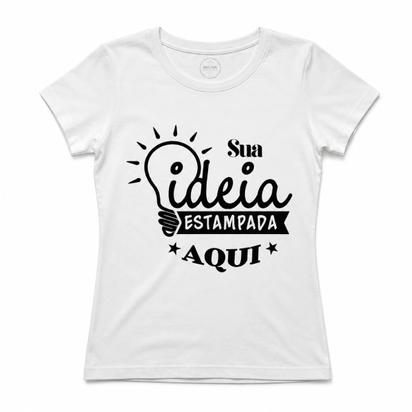 Camiseta Personalizada Feminina