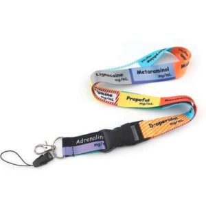 Cordão para Crachá Personalizado Santos