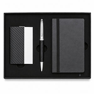 Kit Carteira e Moleskine Personalizado