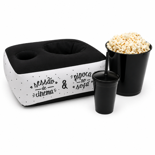 Kit Pipoca Completo Para Empresas Personalizada