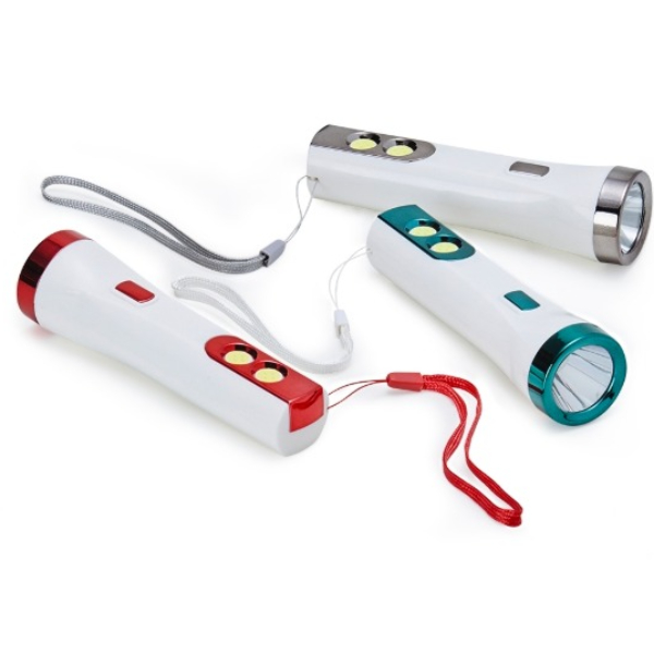 Lanterna Plástica Recarregável Personalizada