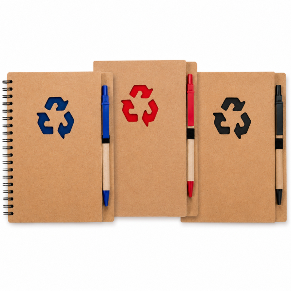 Bloco com Caneta de Anotações Ecológico