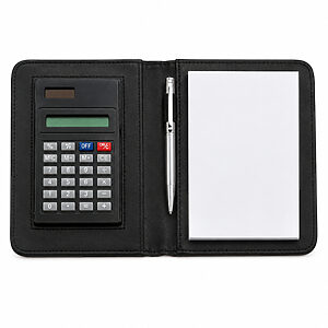 Bloco de Anotações com Calculadora
