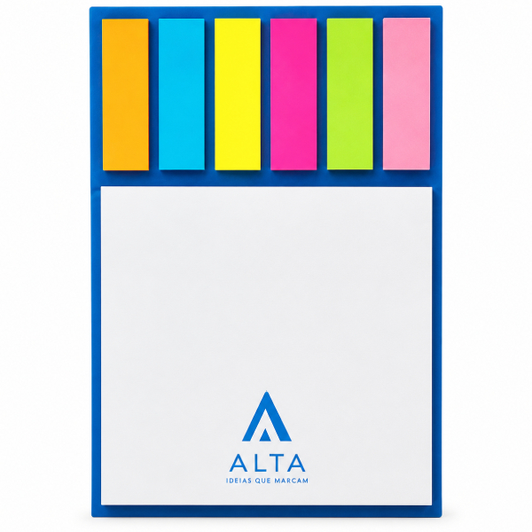 Bloco De Anotações Com Post It Ecológico