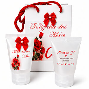 Kit Álcool em Gel Dia das Mães