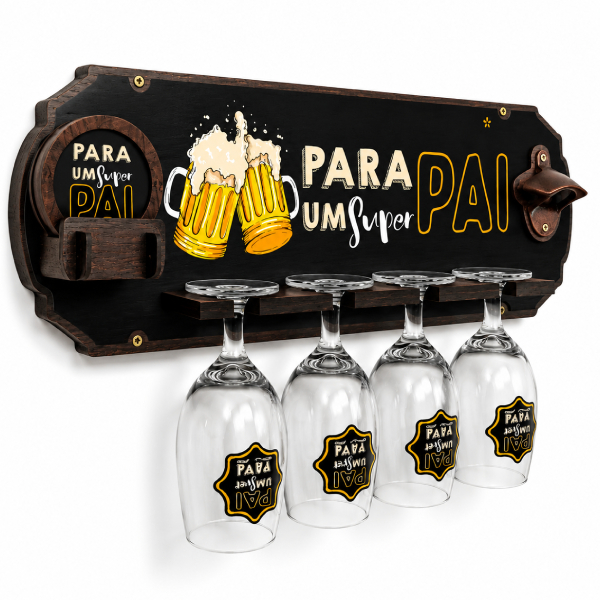 Porta Copo Para Abridor Dia dos Pais