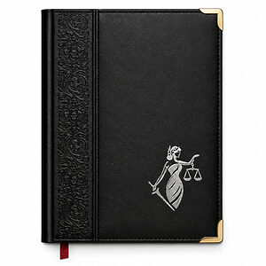 Agenda de Advogado em Couro Personalizada