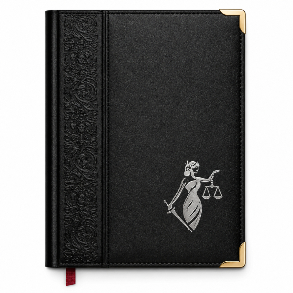 Agenda de Advogado em Couro Personalizada