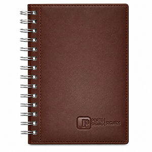 Agenda de Couro Jurídica Personalizada
