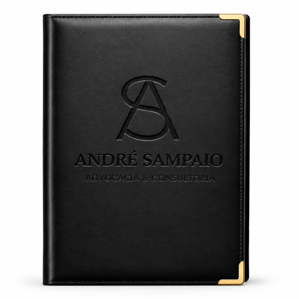 Agenda Jurídica em Couro Personalizada
