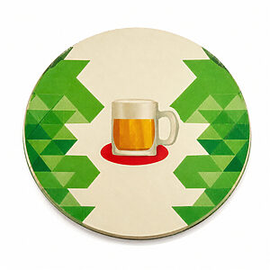Bolacha de Chopp Personalizada Brinde