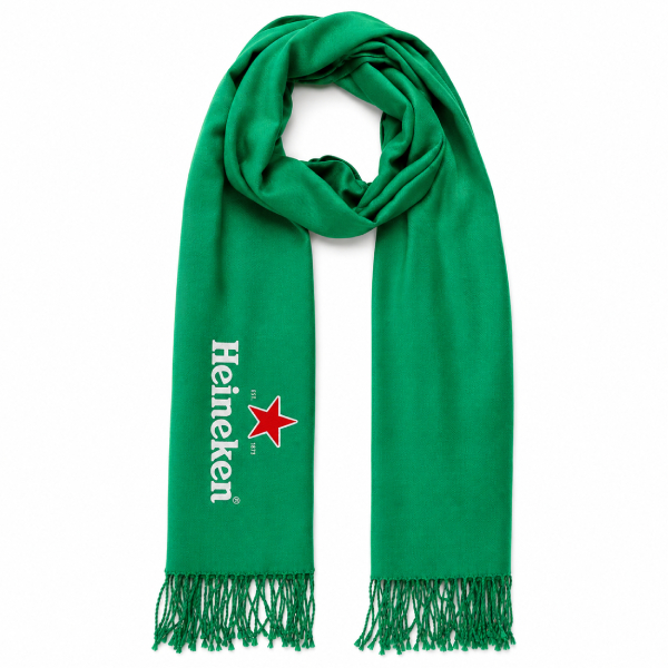 Cachecol Personalizado Heineken