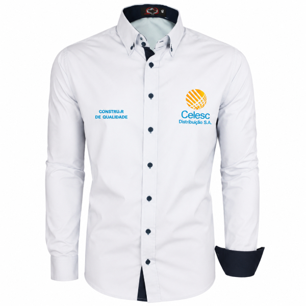 Camisa Social Personalizada Cores