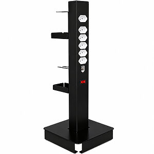 Totem Carregador Celular Personalizado 6 Tomadas 2 Usb