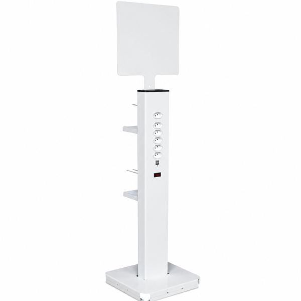 Totem Carregador Usb C/ Display Personalizado