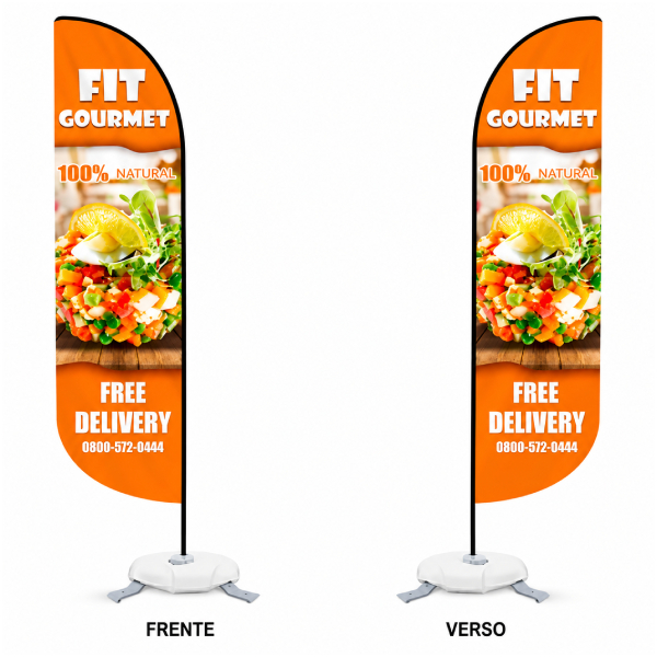 Wind Banner Dupla Face Personalizado