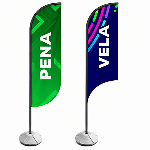 Wind Banner Personalizado Eventos Corporativos
