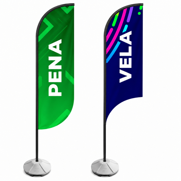 Wind Banner Personalizado Eventos Corporativos