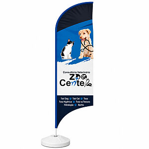 Wind Banner Personalizado Feiras e Eventos