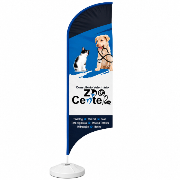 Wind Banner Personalizado Feiras e Eventos
