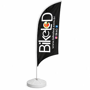 Wind Banner Personalizado Visibilidade de Marca