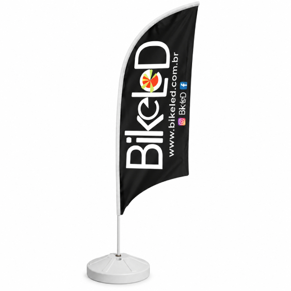 Wind Banner Personalizado Visibilidade de Marca