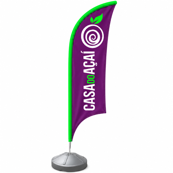 Wind Flag Banner Bandeira Dupla Bandeira