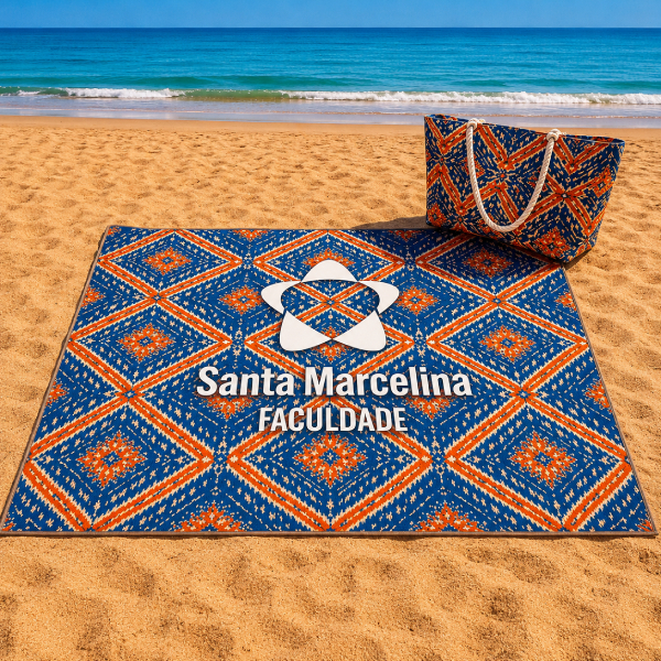 Canga e Bolsa de Praia Personalizada