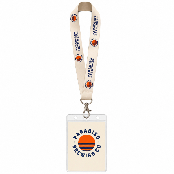 cordão de crachá para empresa personalizado com logotipo para identificação corporativa e eventos