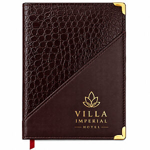 Agendas com Capa de Couro Personalizada