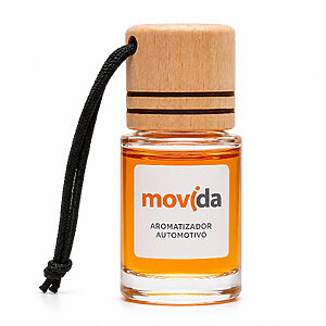 Aromatizador de Carro em Vidro Personalizado