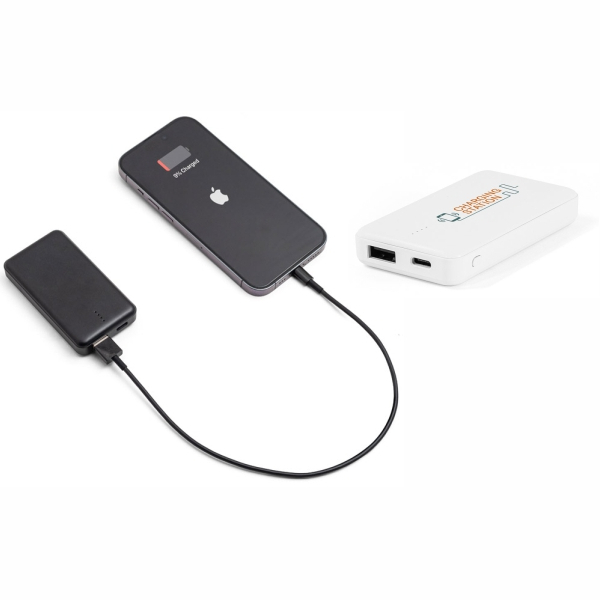Bateria Portátil em ABS 100% Reciclado 4.000 mAh