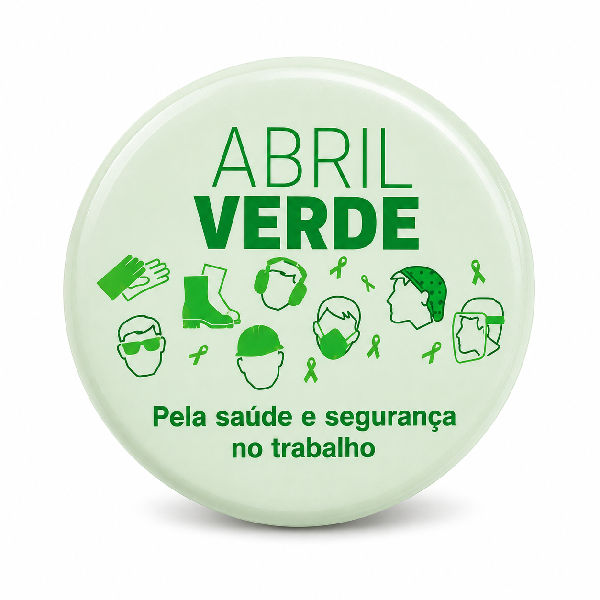 Broche Abril Verde