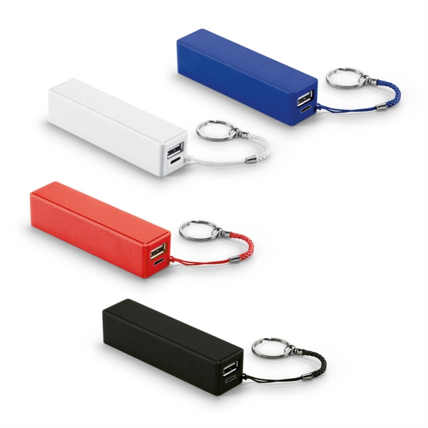 Bateria Portátil em ABS 1.200 mAh
