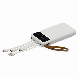 Power Bank 10.000mAh com Lanterna e Multissaídas