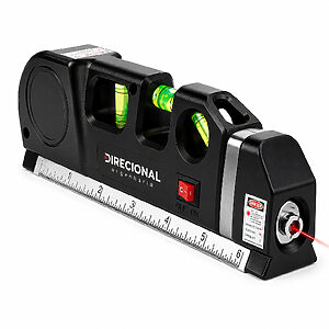 Trena Nível Laser Profissional 2,5m